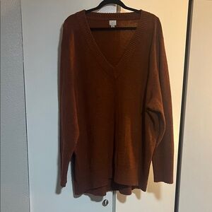 A New Day Copper Knit Top